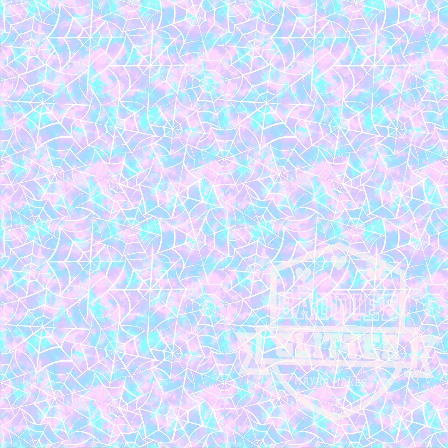 Pastel spider web Vinyl