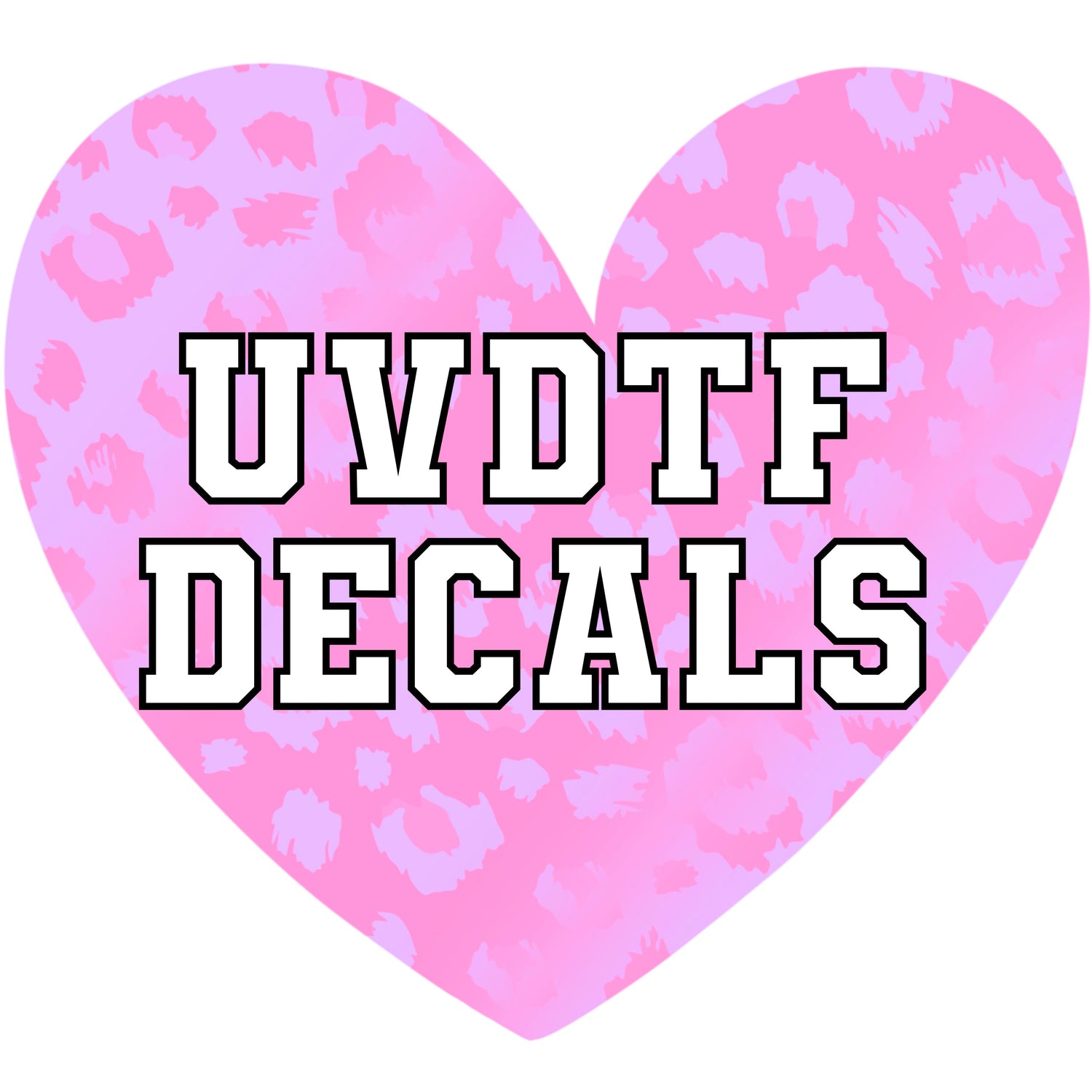 UVDTF Decals