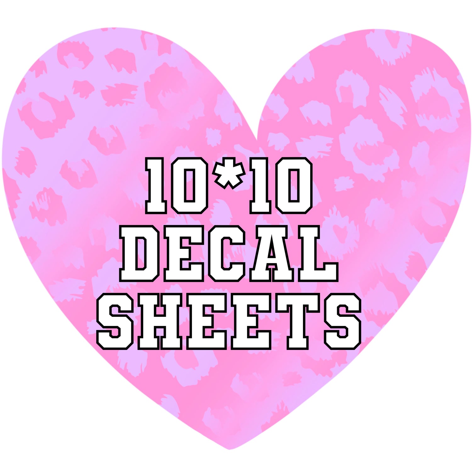 10*10 sheets
