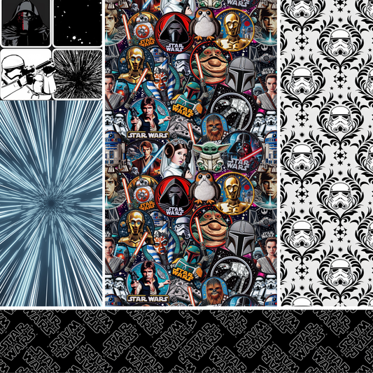 Space themed multi Media Vinyl