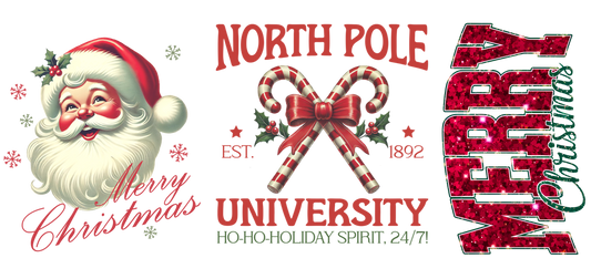 North Pole University UVDTF sheet #689