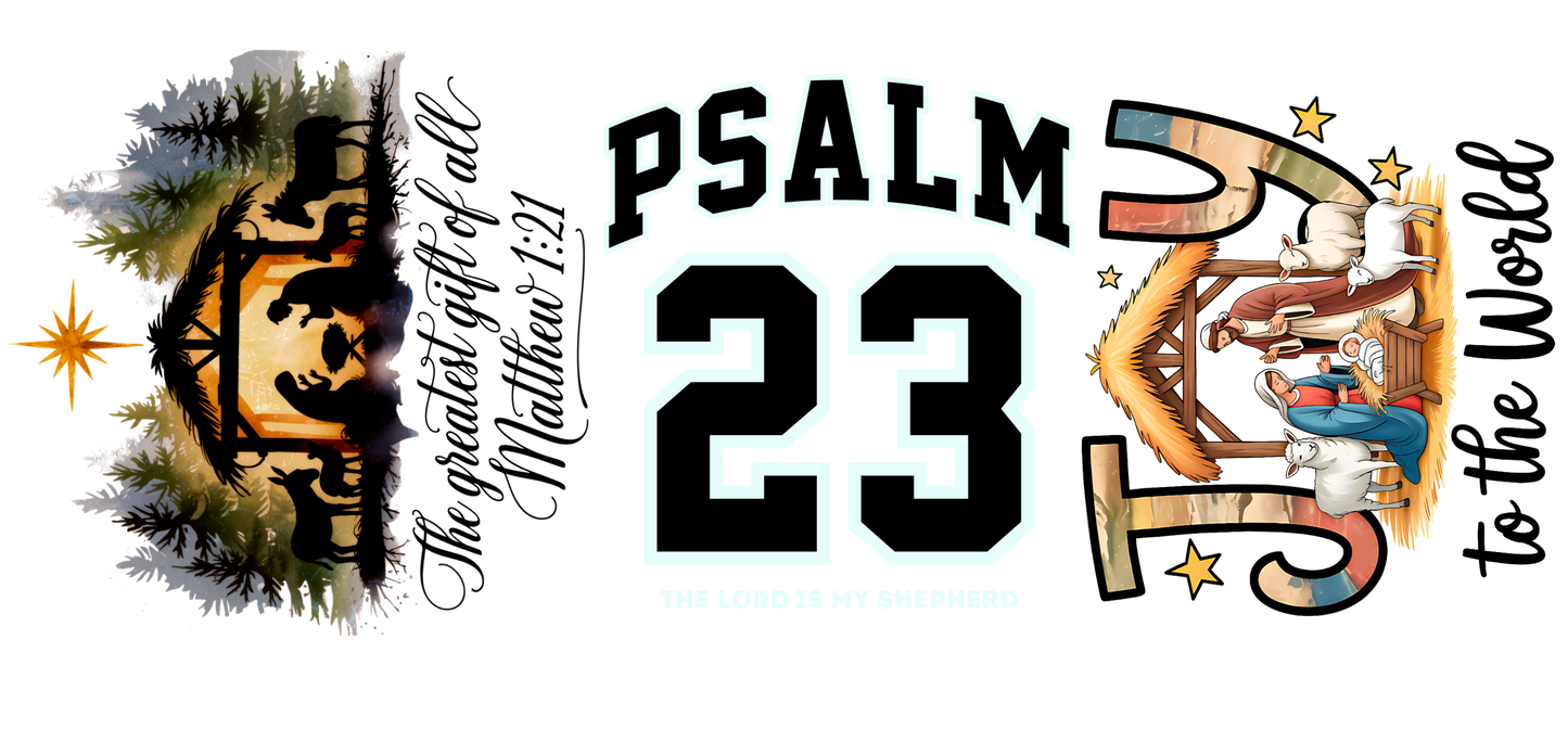 Psalm , Holy Night UVDTF Decal sheet #691