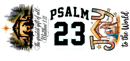 Psalm , Holy Night UVDTF Decal sheet #691