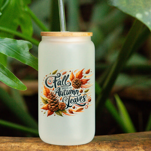 Fall Breeze and Autumn Leaves UVDTF Decal #391