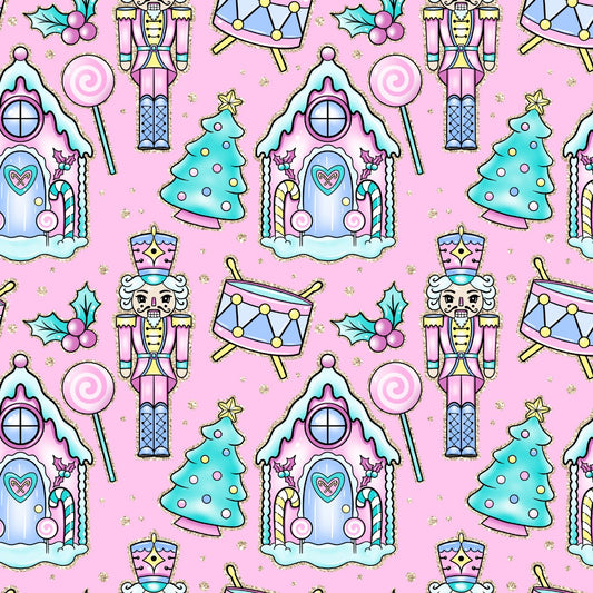 Pink Nutcracker & Gingerbread Vinyl