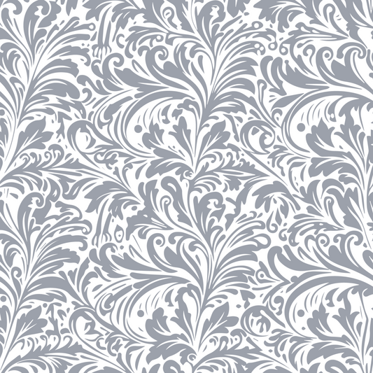 Tooled leather pattern (white) UVDTF decal sheet #672