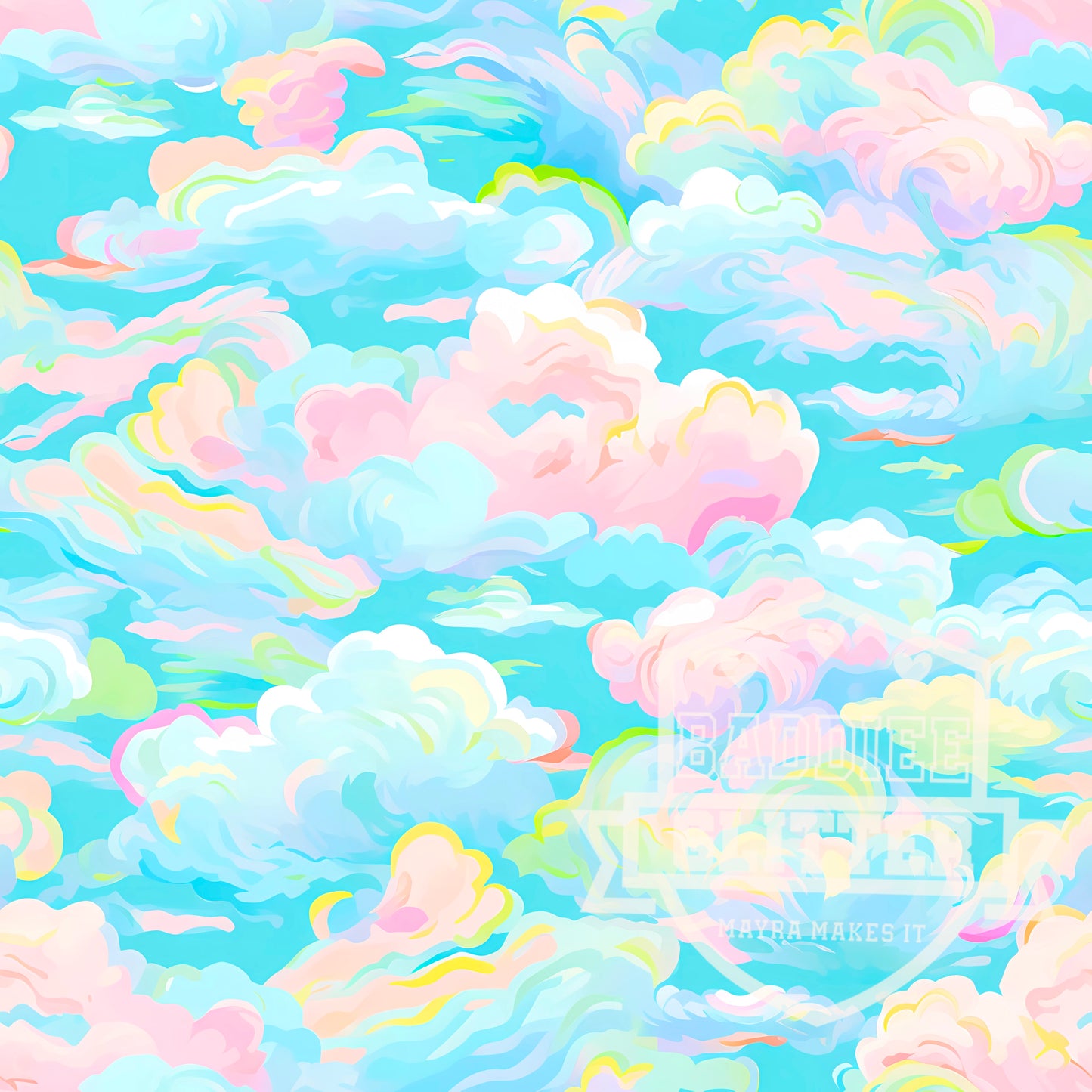 Pastel Clouds Vinyl