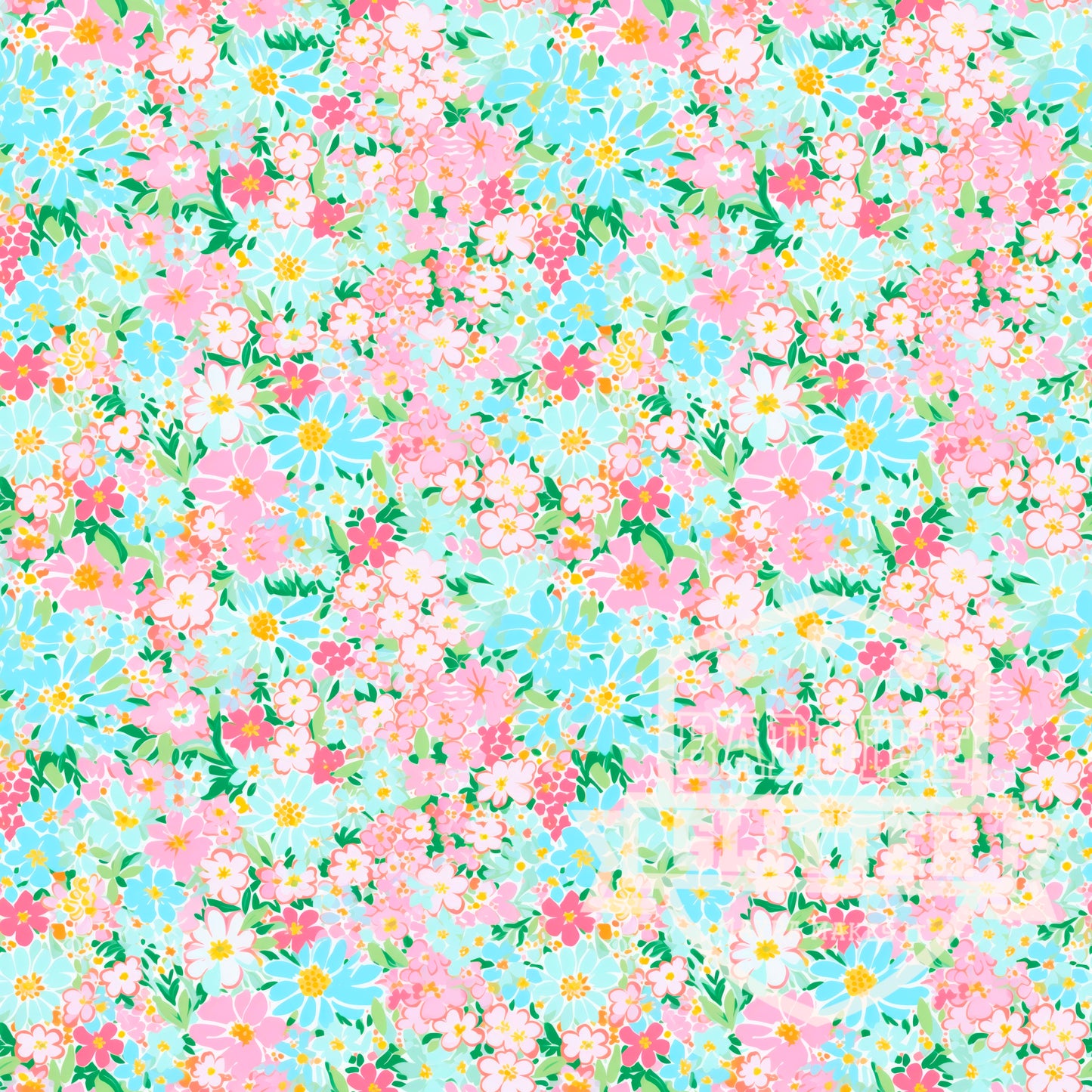 Pastel Florals Vinyl