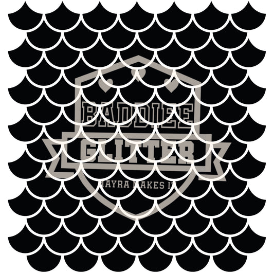 HOLOGRAPHIC mermaid Scales UVDTF Decal Sheet #647