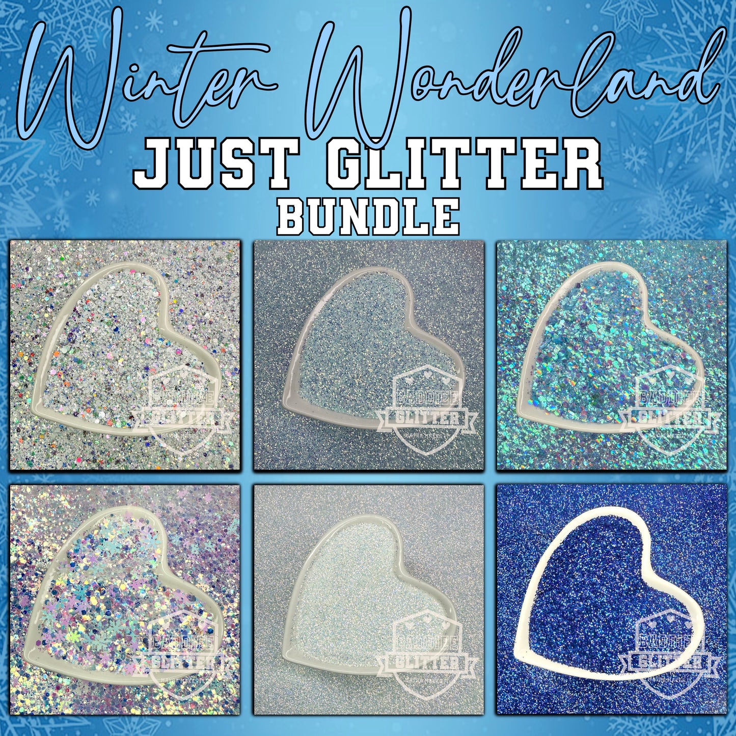JUST GLITTER Winter Wonderland Baddiee Bundle