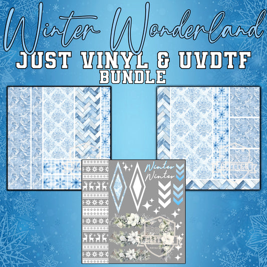 JUST VINYL & UVDTF Winter Wonderland Baddiee Bundle