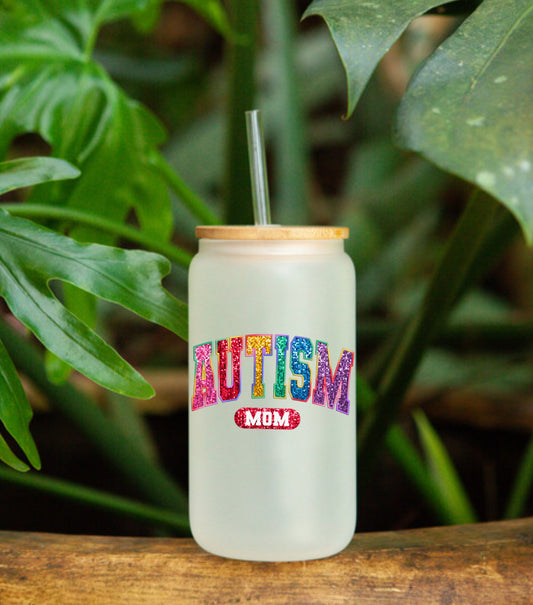 Autism Mom UVDTF Cup Decal