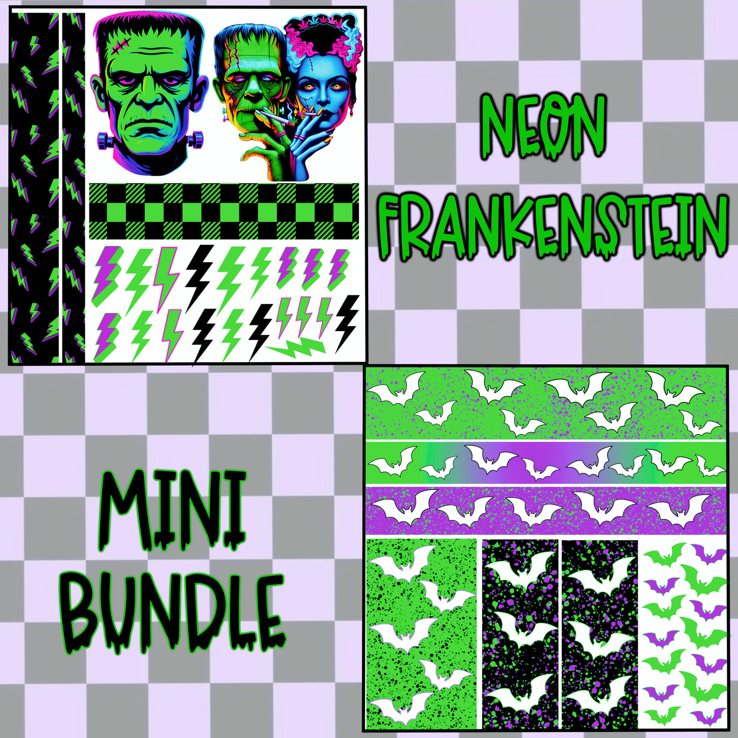 Neon Frankenstein Mini Bundle