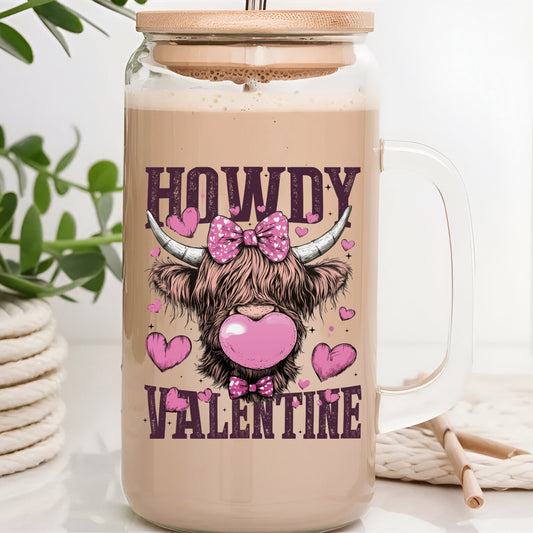 Howdy Valentine UVDTF Decal #468