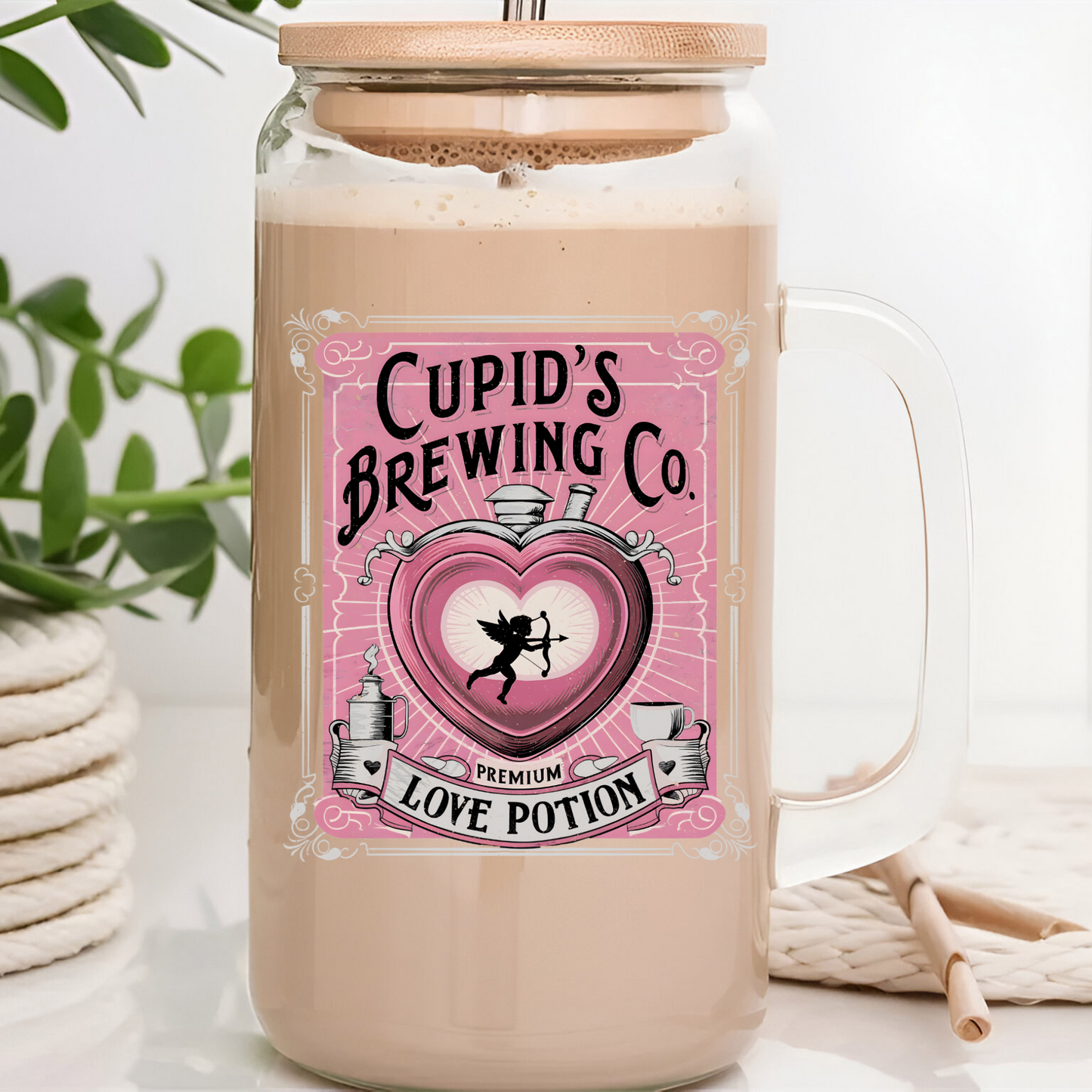 Cupid’s Brewing Co. Love Potion UVDTF Decal #482