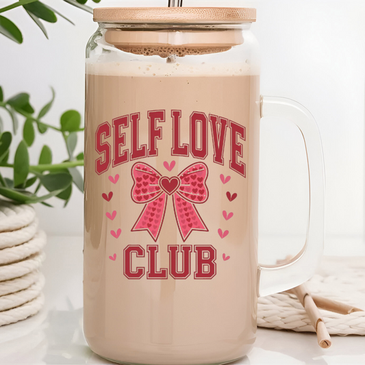 Self Love Club (Bow)UVDTF Decal #481