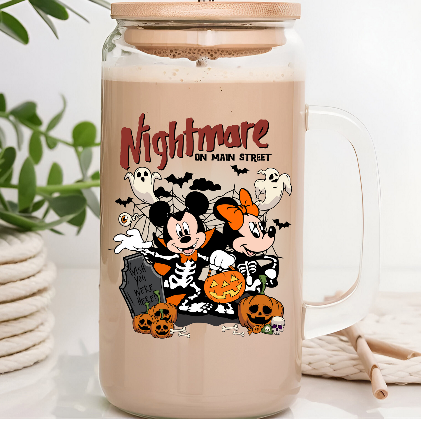 Nightmare on Main Street Halloween Mouse UVDTF  Decal #412